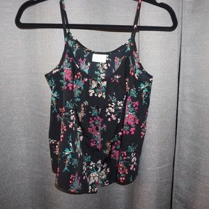 ABOUND Floral tank top blouse